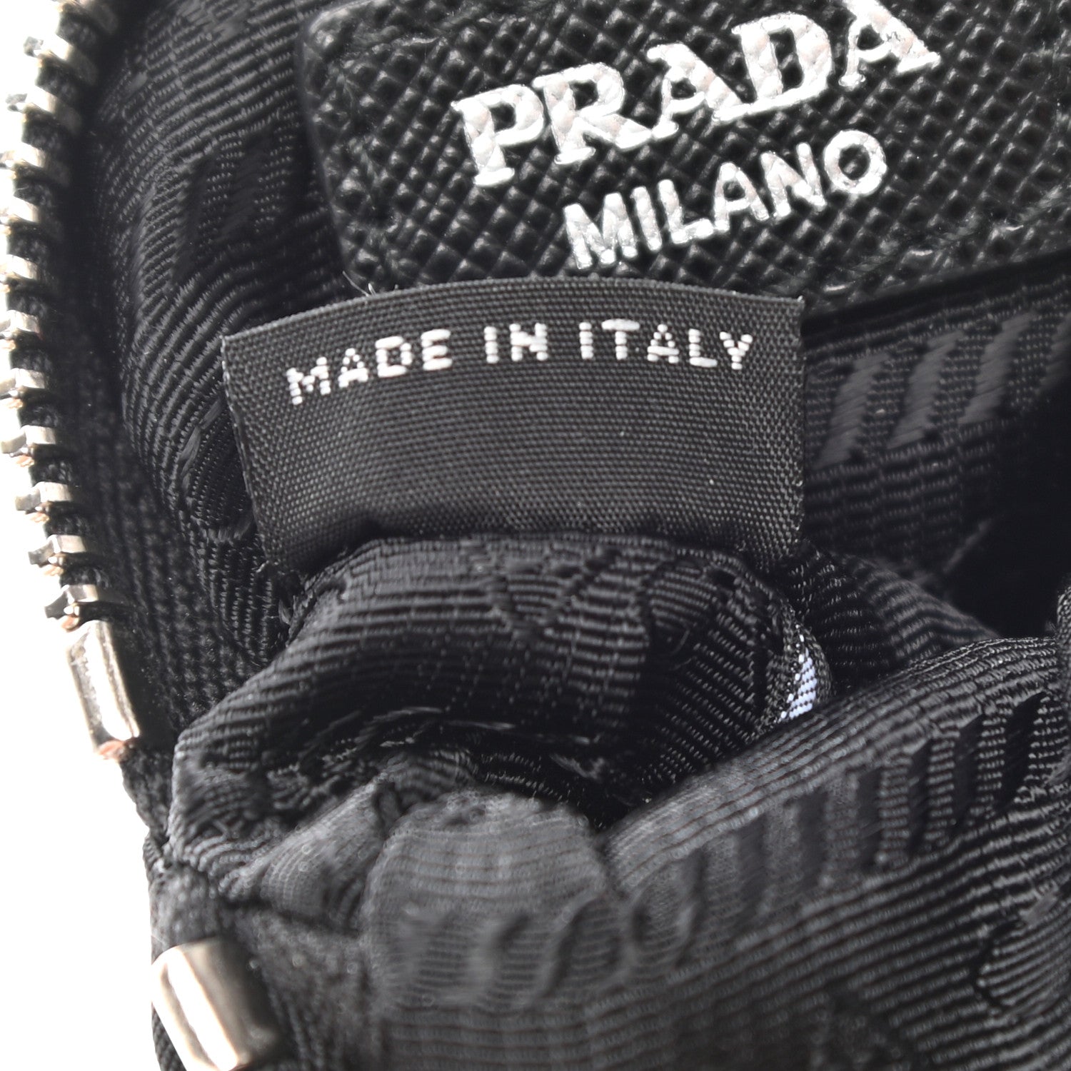 Prada Nylon Re-Edition 2005 Shoulder Strap With Pouch Black 6 of 7
