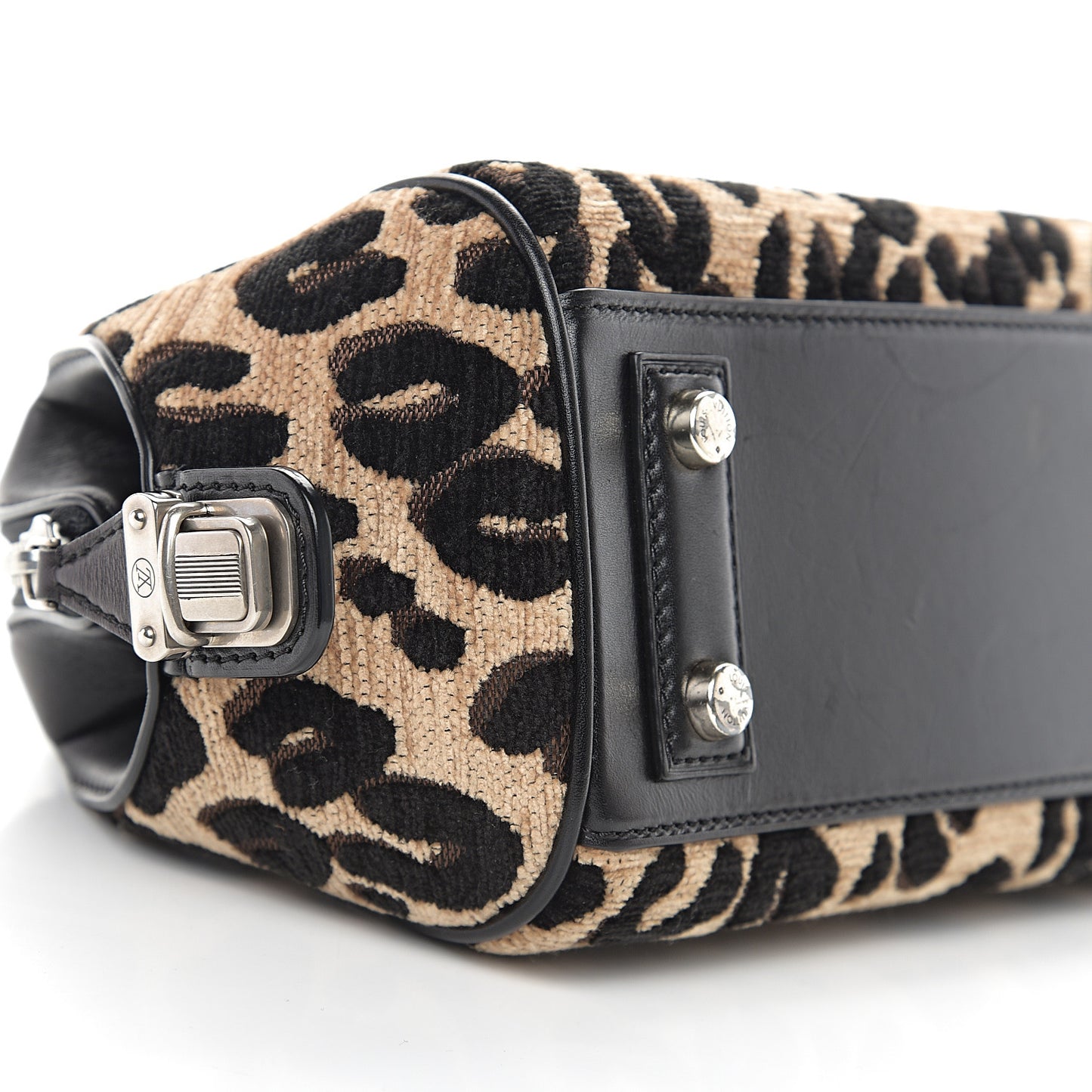 Jacquard Velvet Leopard Print Stephen Sprouse Baby Bag