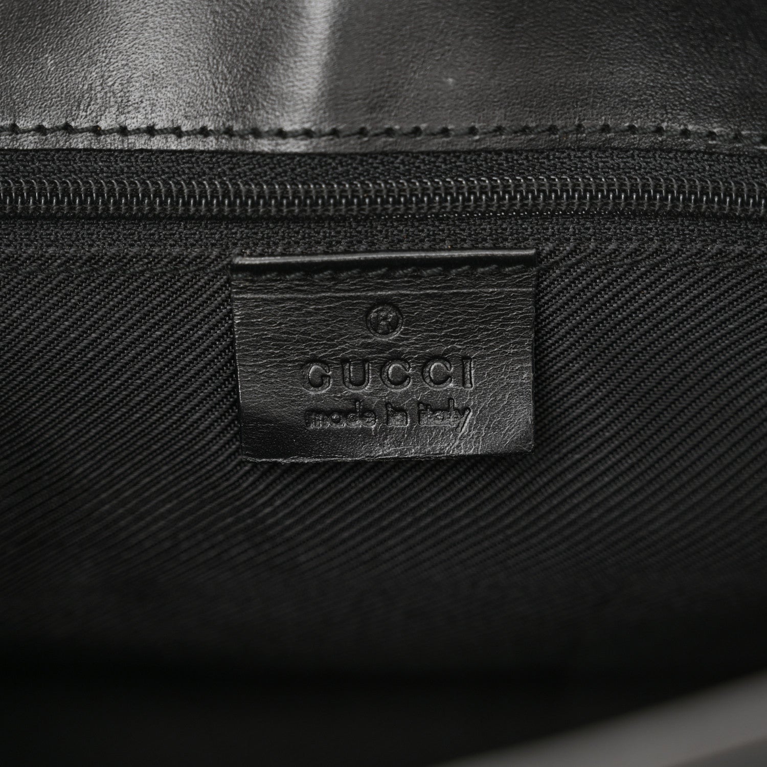 Gucci Monogram Bardot Shoulder Bag Black 6 of 13