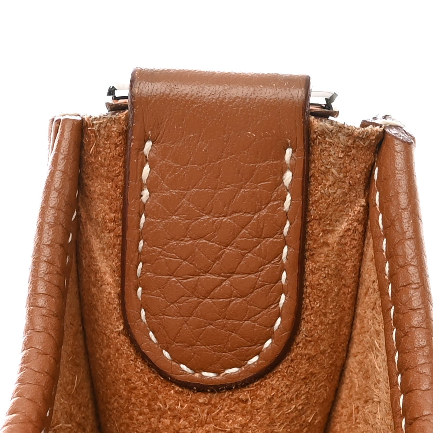 Hermes Taurillon Clemence Evelyne III PM Gold 13 of 14