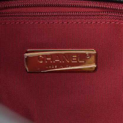 Chanel Goatskin Quilted Large Chanel 19 Flap Black 6 of 14