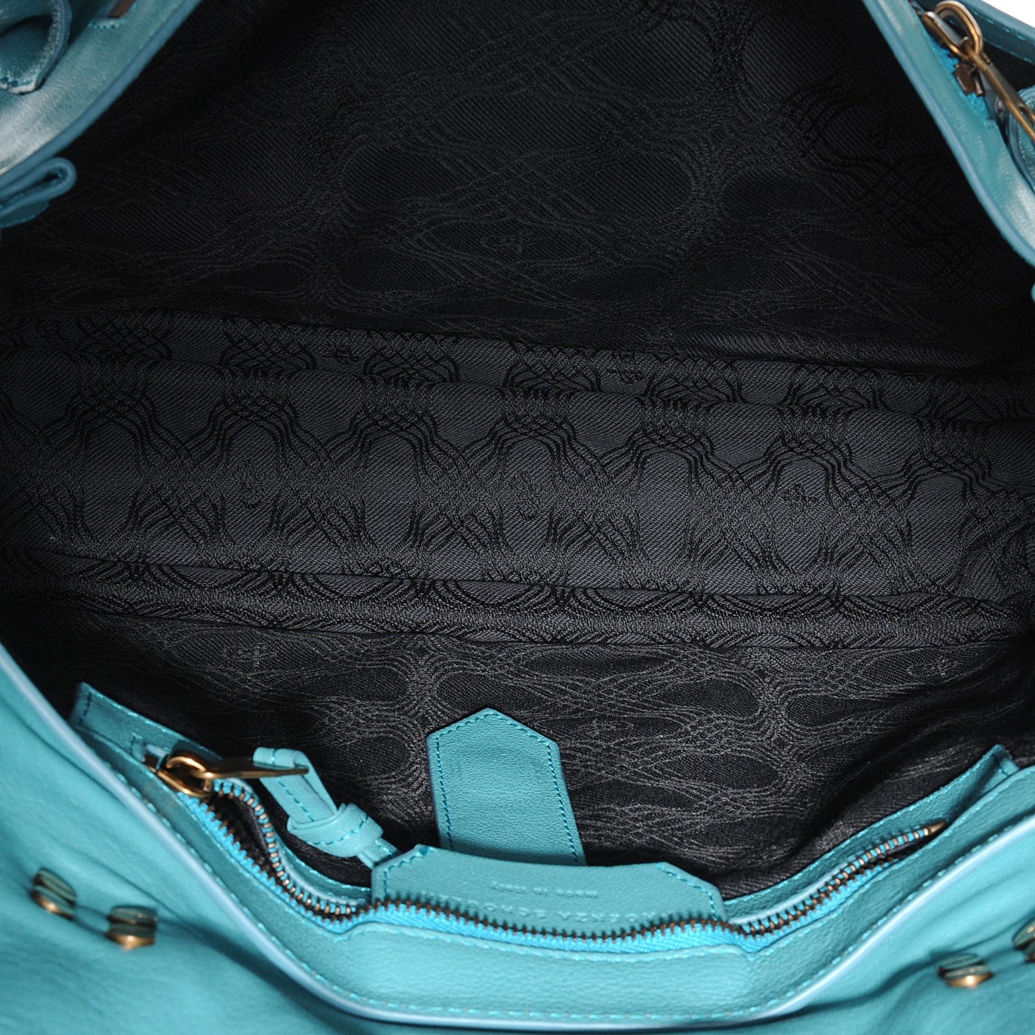 Proenza Schouler Lambskin PS1 Medium Satchel Lagoon 5 of 7