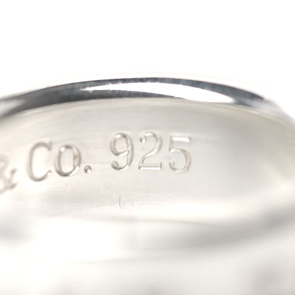Tiffany Sterling Silver 1837 Ring 49 5 6 of 8