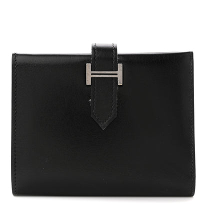 Hermes Box Bearn Compact Wallet Black 1 of 8