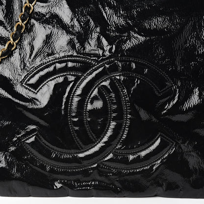 Chanel Vinyl XL Rock and Chain Flap Black 9 of 9