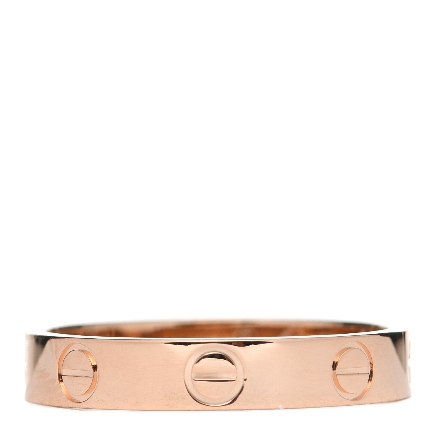 Cartier 18K Pink Gold 3.5mm LOVE Wedding Band Ring 54 7 6 of 10