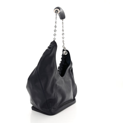 Loewe Buttery Nappa Lambskin Medium Squeeze Bag Abyss Blue 3 of 9