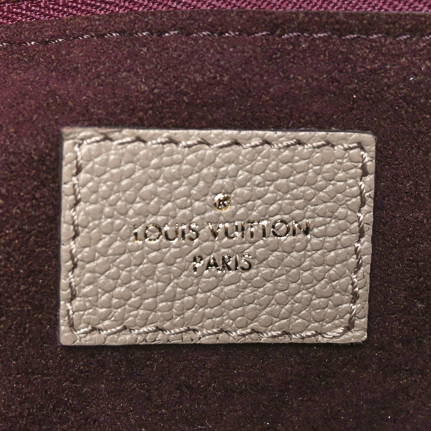 Louis Vuitton Empreinte Monogram Giant Neverfull MM Tourterelle 7 of 10