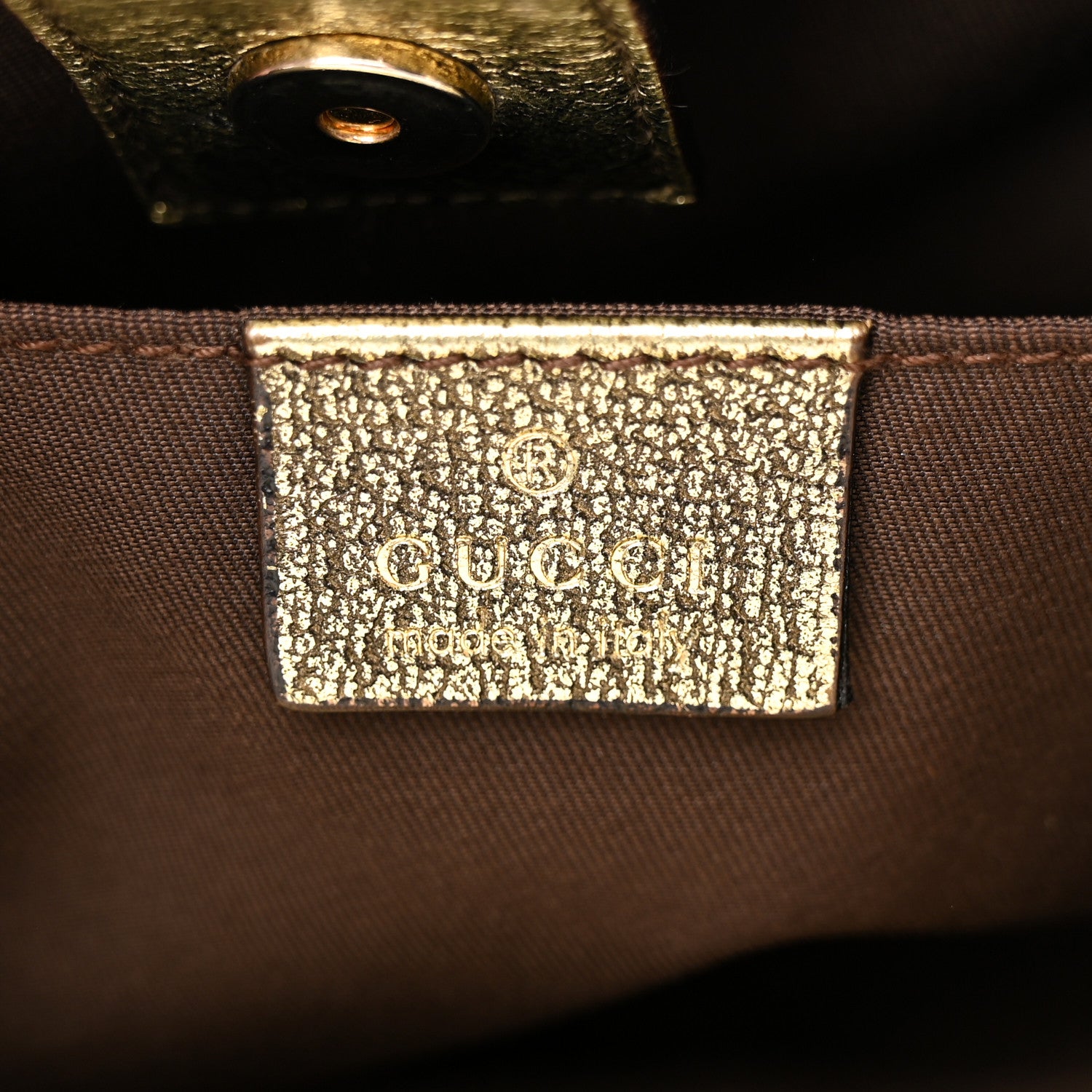 Gucci Monogram Bamboo Chain Tom Ford Shoulder Bag Metallic 6 of 12