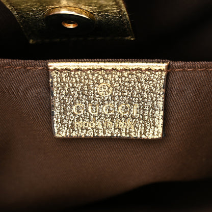 Gucci Monogram Bamboo Chain Tom Ford Shoulder Bag Metallic 6 of 12