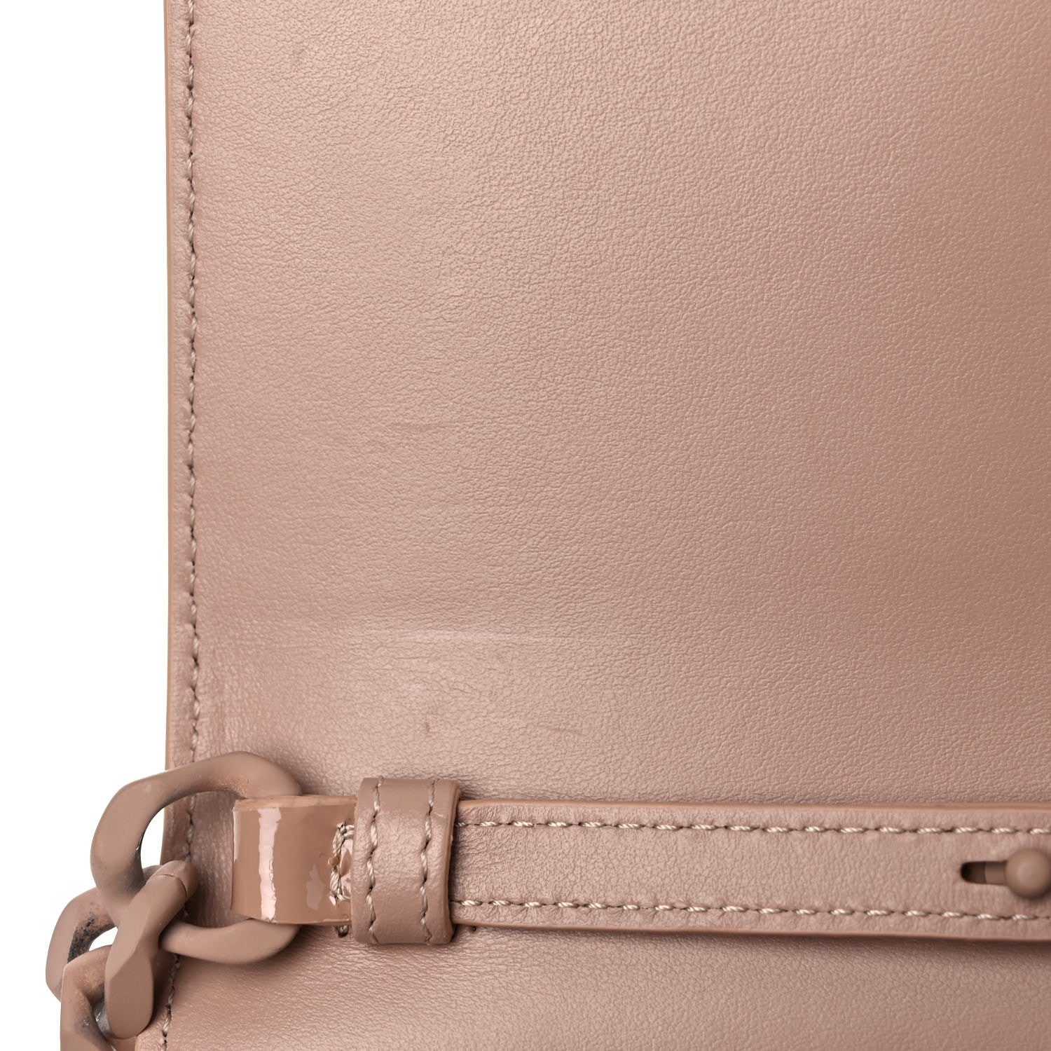Off-White OFF WHITE Patent Jitney 0.5 Crossbody Bag Beige 15 of 15