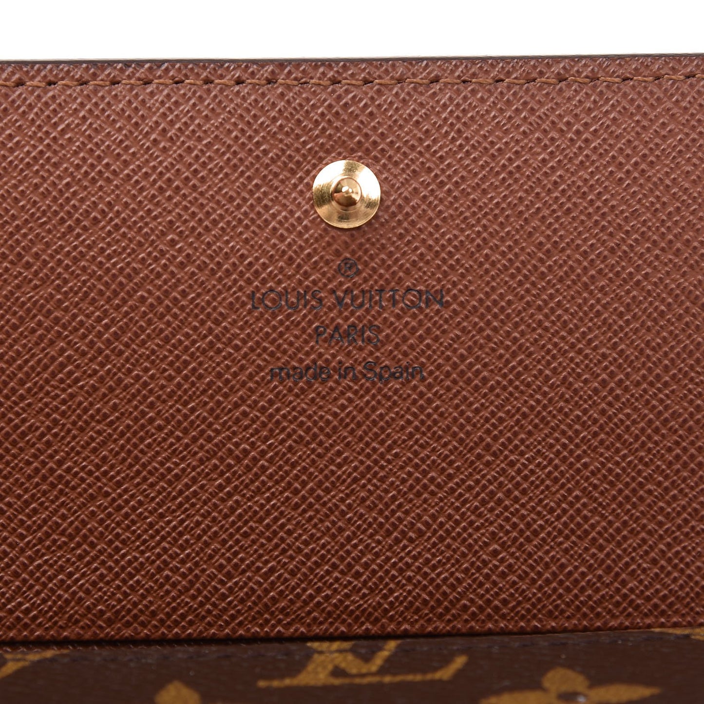 Monogram Porte-Monnaie Billets Tresor Wallet