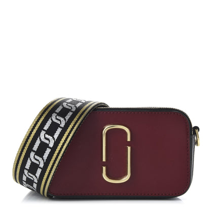 Marc Jacobs Saffiano Small Snapshot Camera Bag Red Multicolor 1 of 9