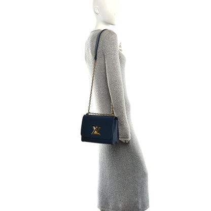 Louis Vuitton Epi Twist Shoulder Bag MM Indigo 2 of 11
