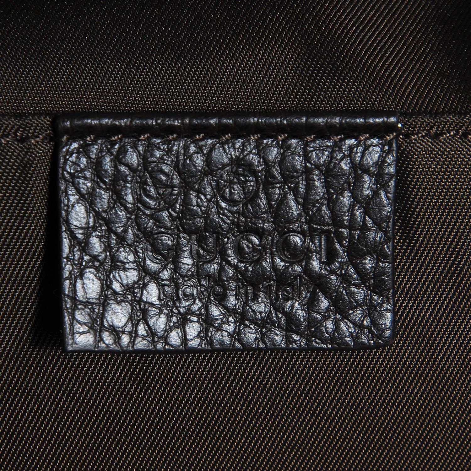 Gucci Nylon Monogram Large Cosmetic Case Brown 6 of 7