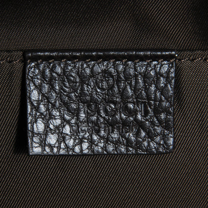 Gucci Nylon Monogram Large Cosmetic Case Brown 6 of 7