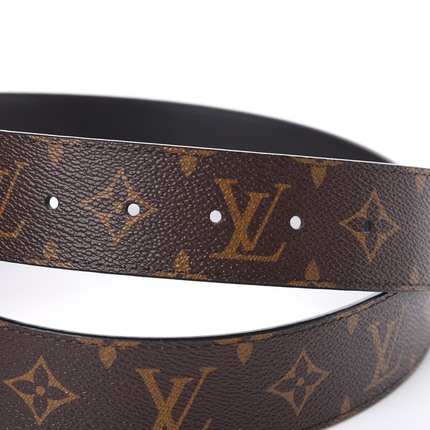 Louis Vuitton Monogram 40mm LV Initiales Reversible Belt 80 32 5 of 7
