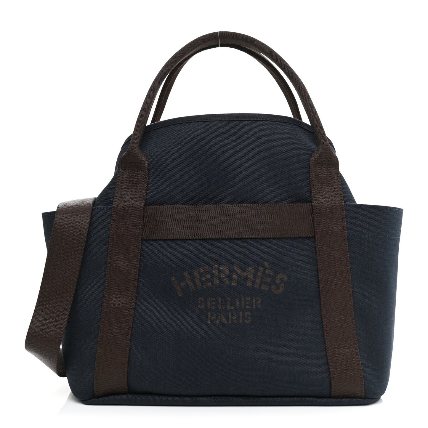 Canvas The Grooming Bag Bleu Navy Feu