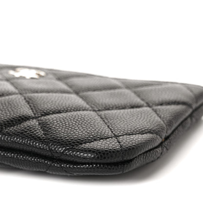 Chanel Caviar Quilted Small Cosmetic Case Black 9 of 9