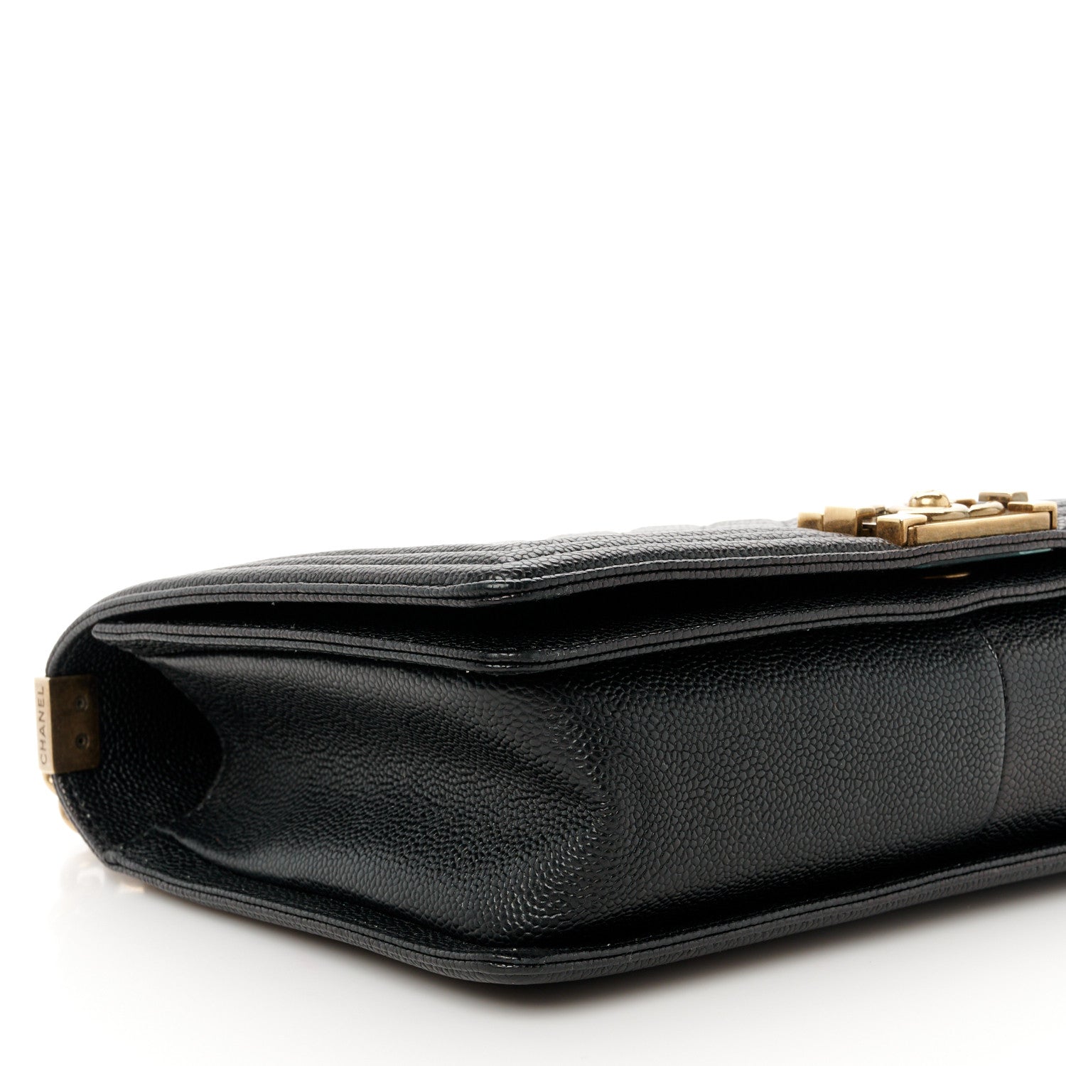 Chanel Caviar Quilted New Medium Boy Flap Black 9 of 12