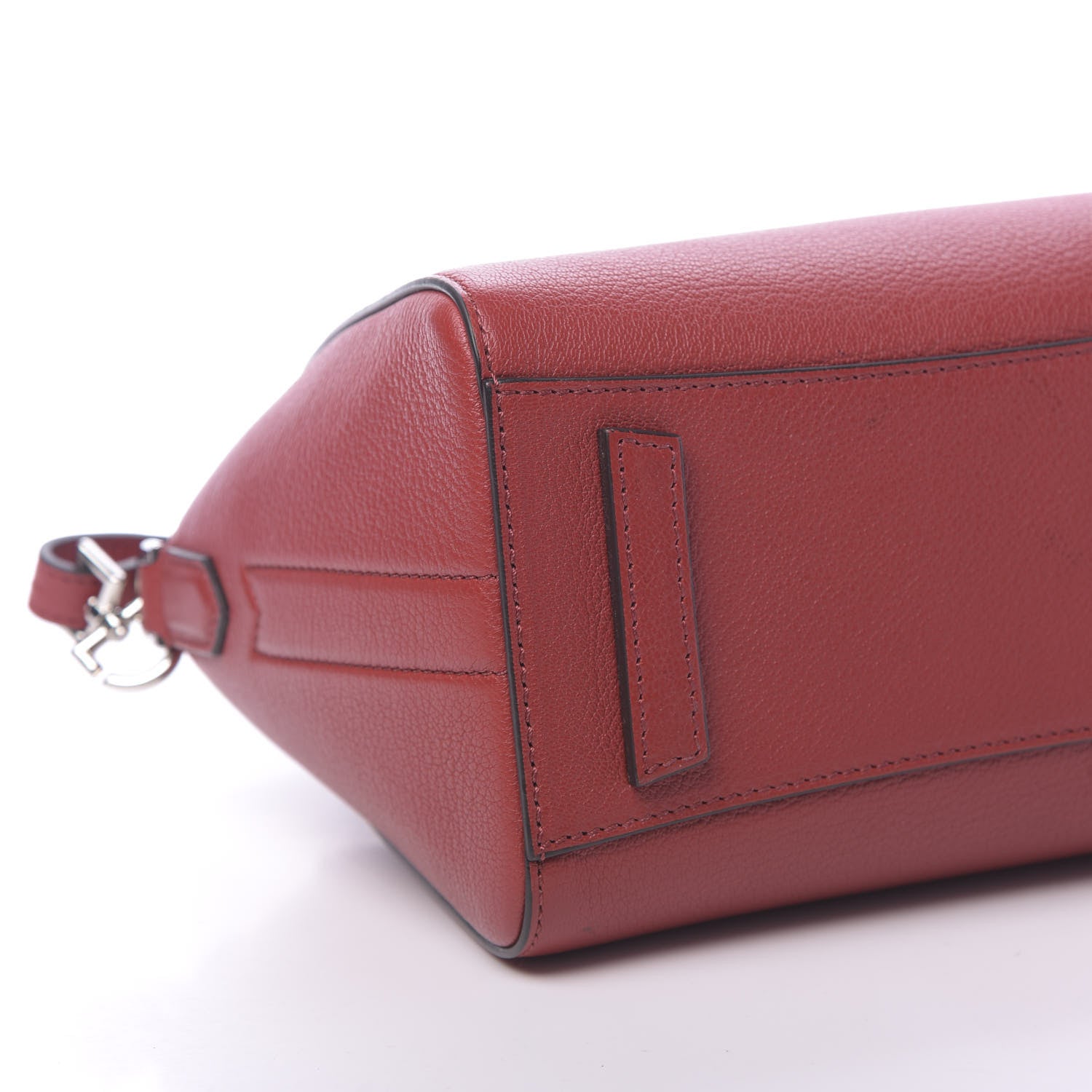 Givenchy Sugar Goatskin Mini Antigona Dark Red 8 of 11