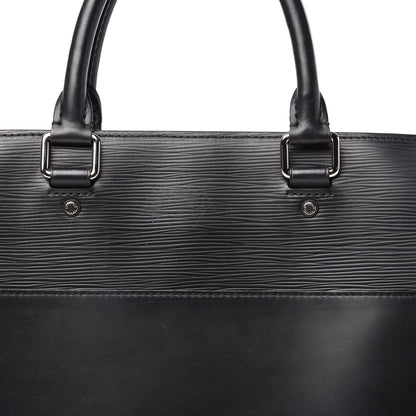 Louis Vuitton Epi Brooks Tote Black 9 of 9