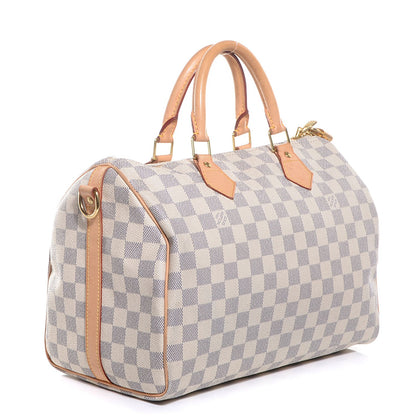 Louis Vuitton Damier Azur Speedy Bandouliere 30 3 of 8
