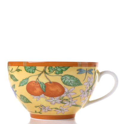 Hermes Porcelain La Siesta Breakfast Cup And Saucer Set Of 2 5 of 11