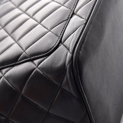 Chanel Lambskin Quilted Medallion Tote Black 11 of 12