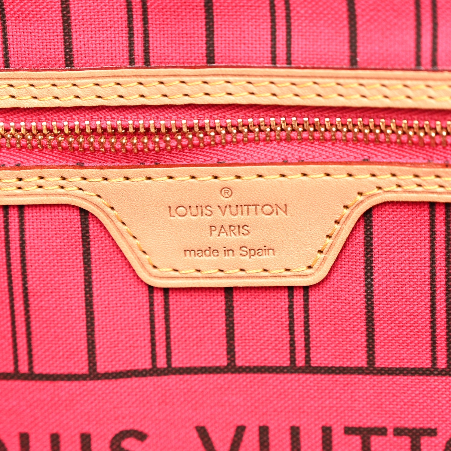 Louis Vuitton Monogram Bay Neverfull MM Rose Ballerine Poppy 6 of 12