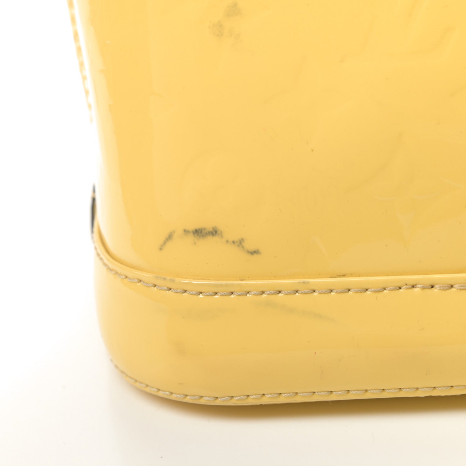 Louis Vuitton Vernis Alma PM Citrine 14 of 19