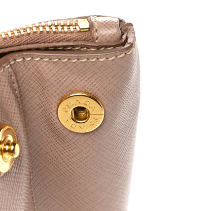 Prada Saffiano Small Galleria Double Zip Tote Cammeo 17 of 21
