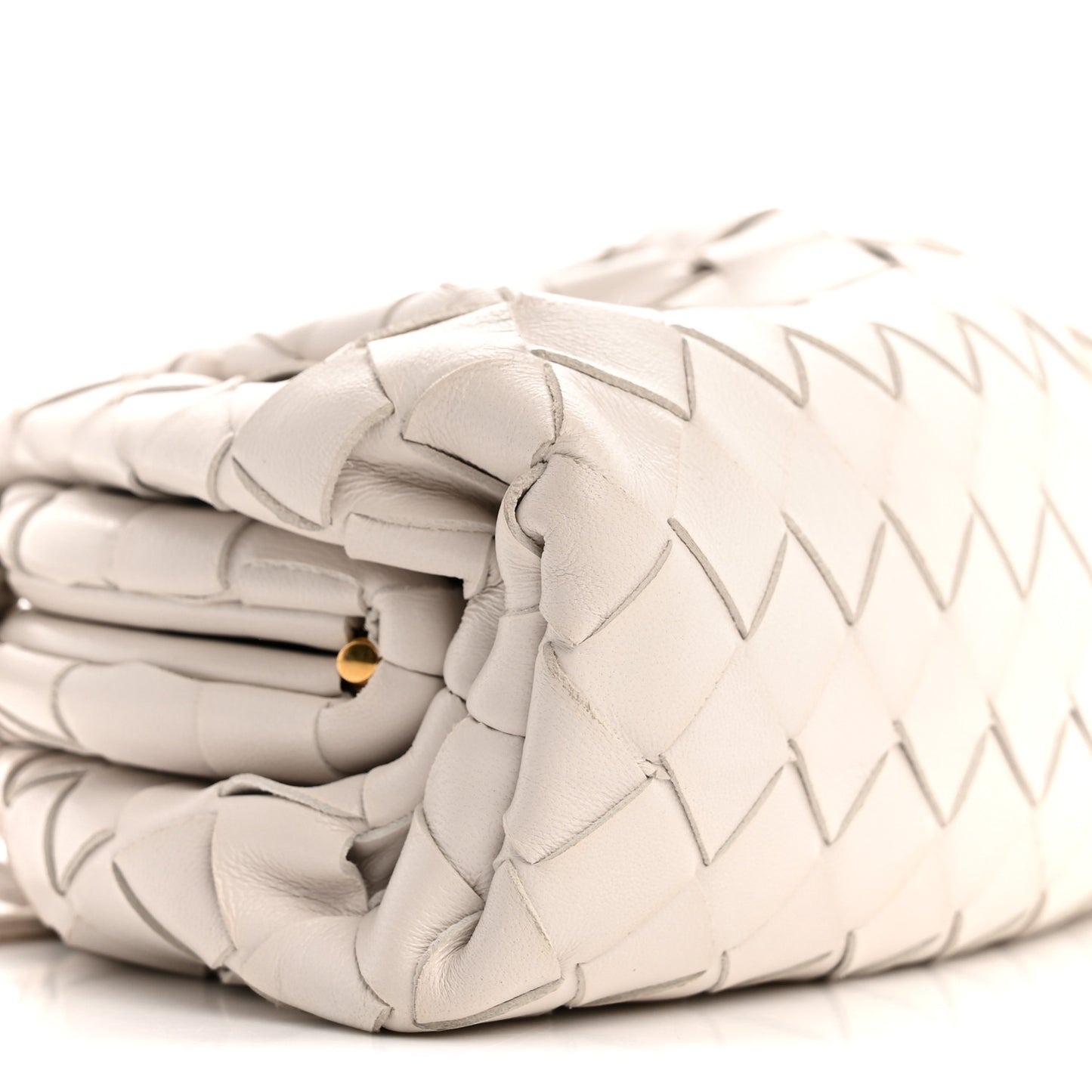 Nappa Intrecciato The Mini Pouch Chalk Chalk