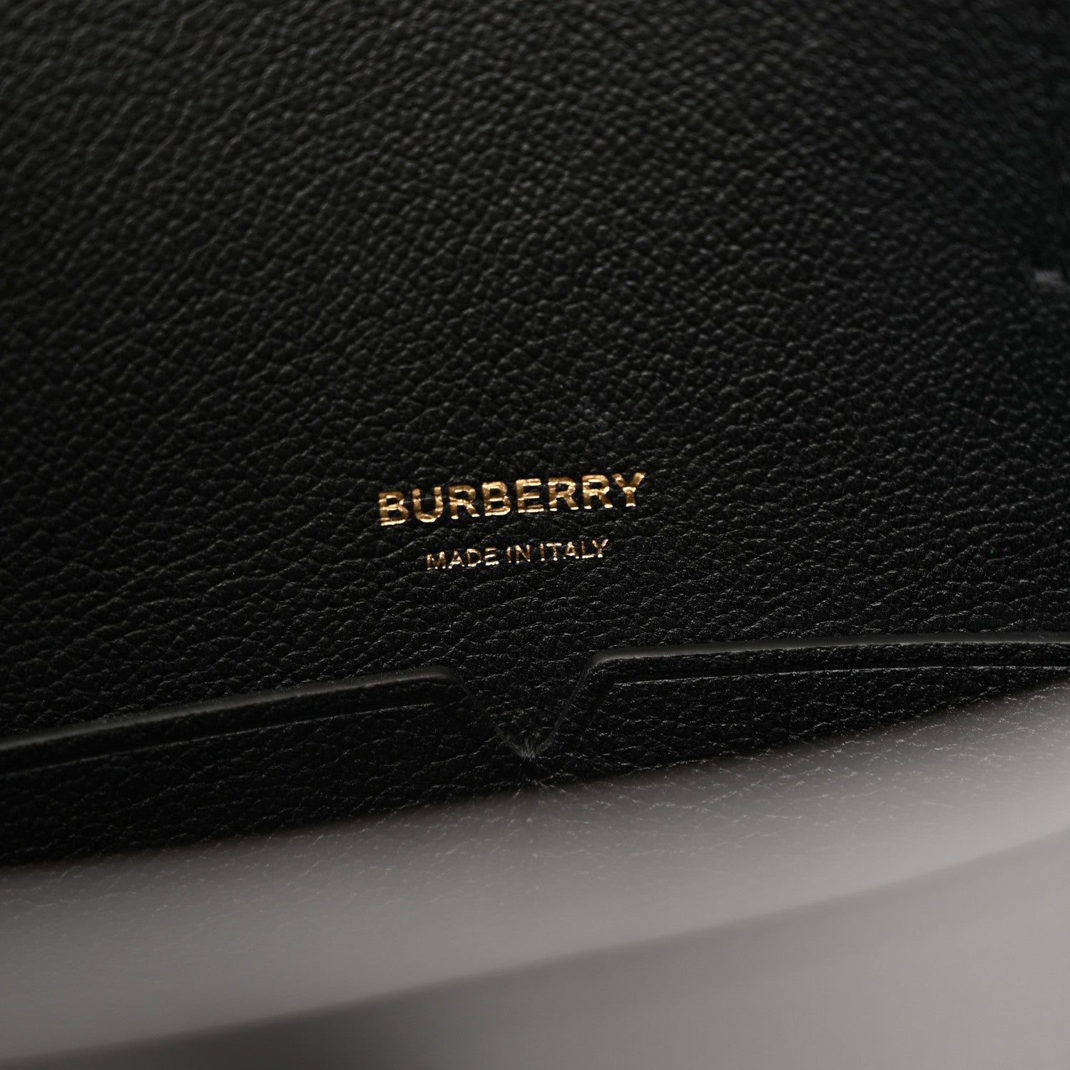 Burberry Calfskin Large Society Tote Black 6 of 12