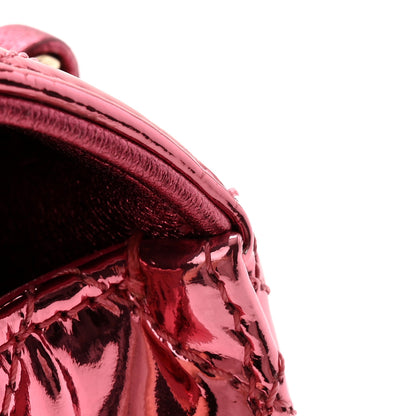 Chanel Mirror Calfskin Metallic Calfskin Medium Hollywood Boulevard Flap With Star Coin Purse Pink 11 of 11