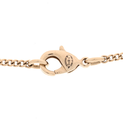 Chanel Metal Pearl Crystal Resin Polka Dot Gripoix CC Pendant Necklace Gold Pearly White Black 4 of 5