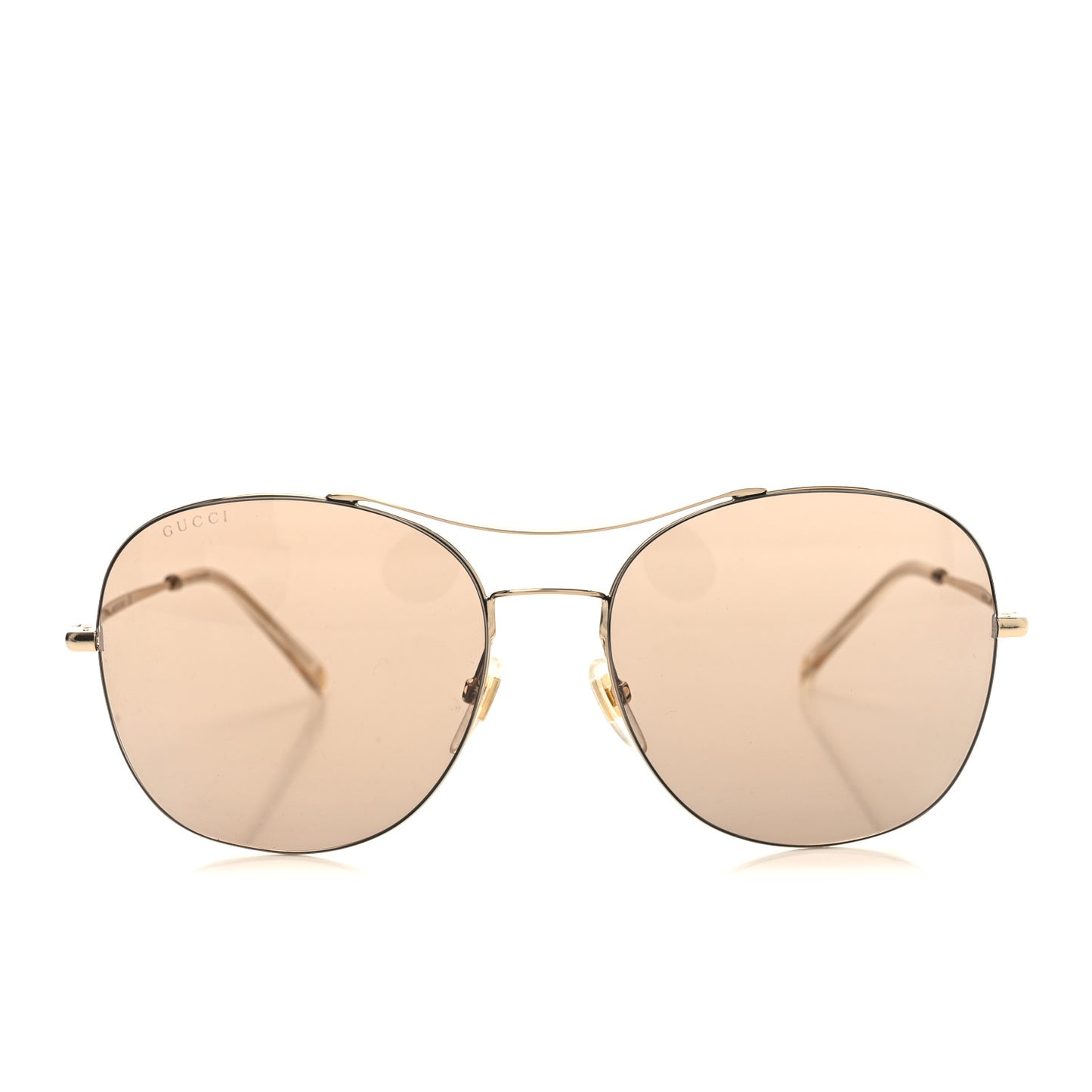 Metal Aviator GG0501S Sunglasses Gold