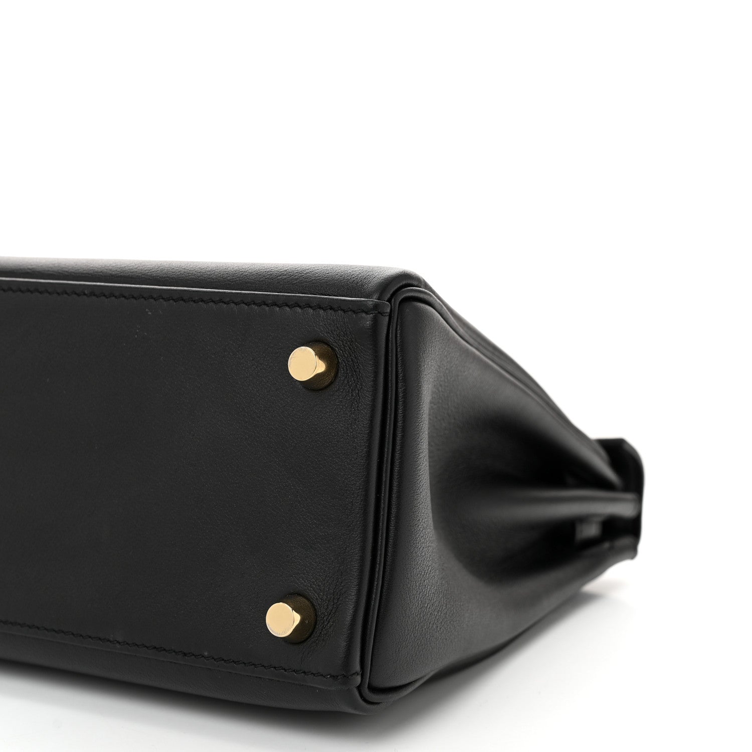 Hermes Swift Kelly Retourne 25 Black 10 of 11