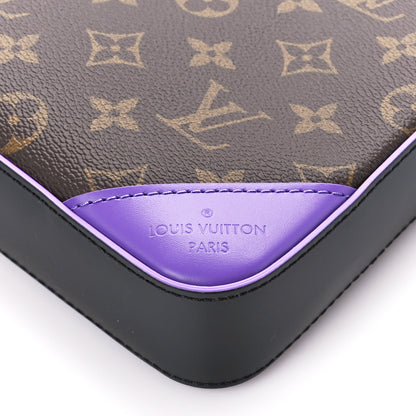 Louis Vuitton Monogram Macassar Trio Messenger Purple Purple 14 of 14