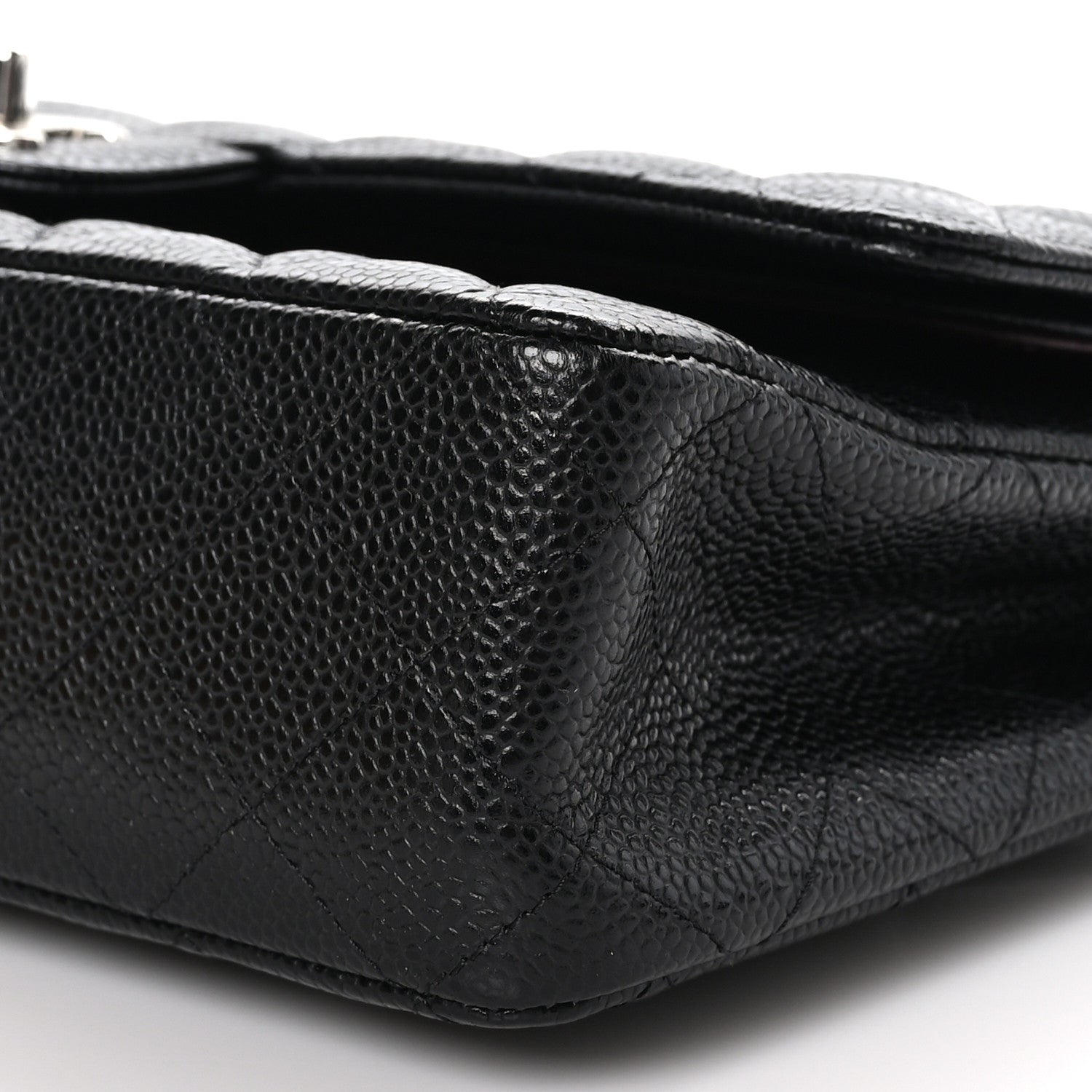 Chanel Caviar Quilted Medium Double Flap Black 9 of 9