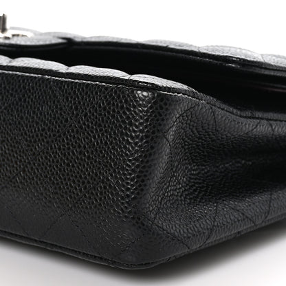 Chanel Caviar Quilted Medium Double Flap Black 9 of 9