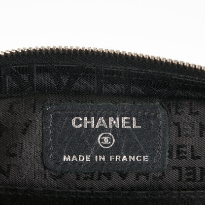 Chanel Aged Calfskin Quilted Cambon Cosmetic Case Black 6 of 6