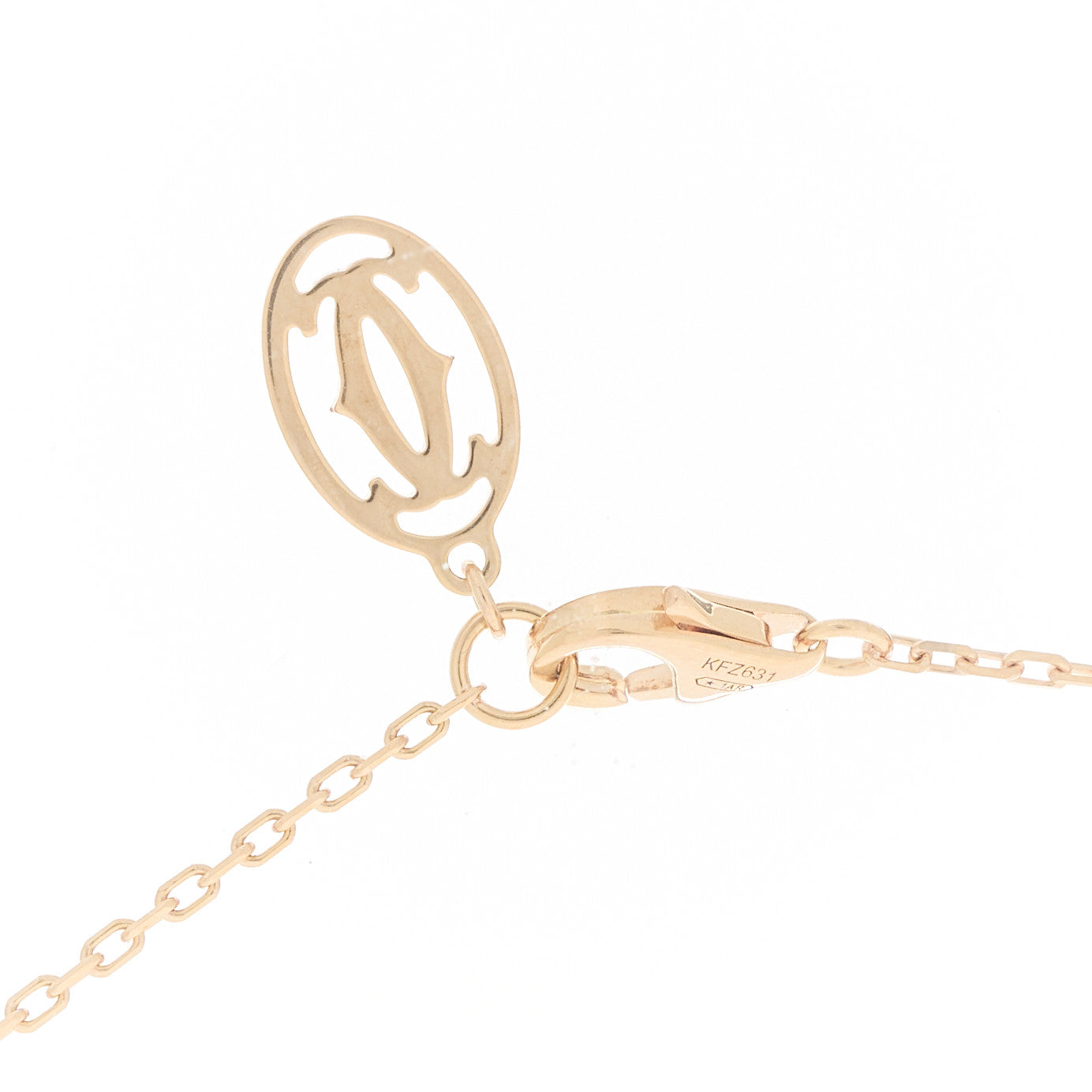 18K Yellow Gold Diamond XS D'Amour Pendant Necklace