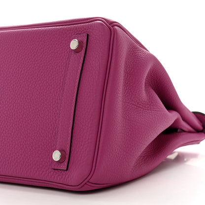Hermes Togo Birkin 30 Rose Pourpre 10 of 10