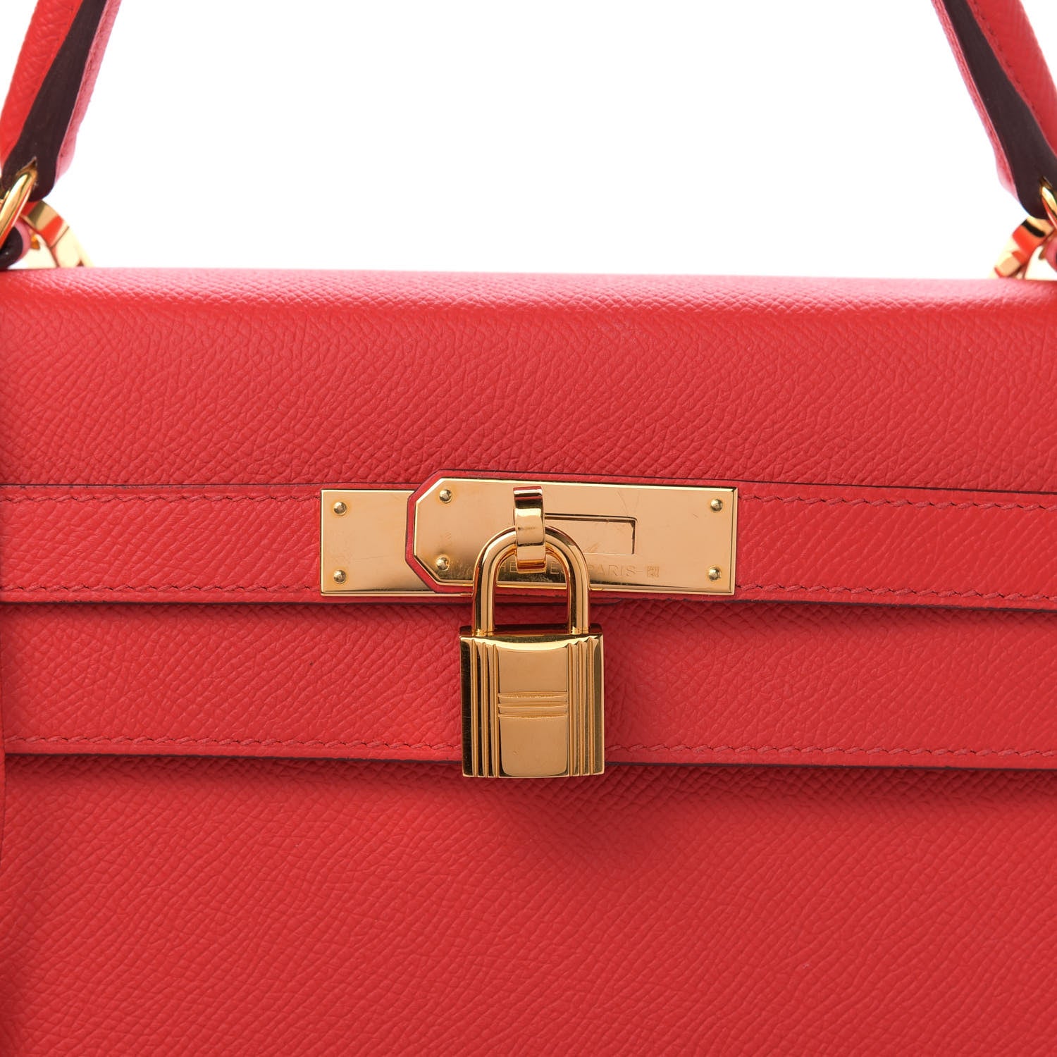 Hermes Epsom Kelly Sellier 32 Rouge de Coeur 11 of 12