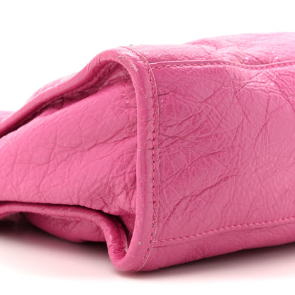 Balenciaga Agneau Classic Silver Hardware S City Flamingo 10 of 17