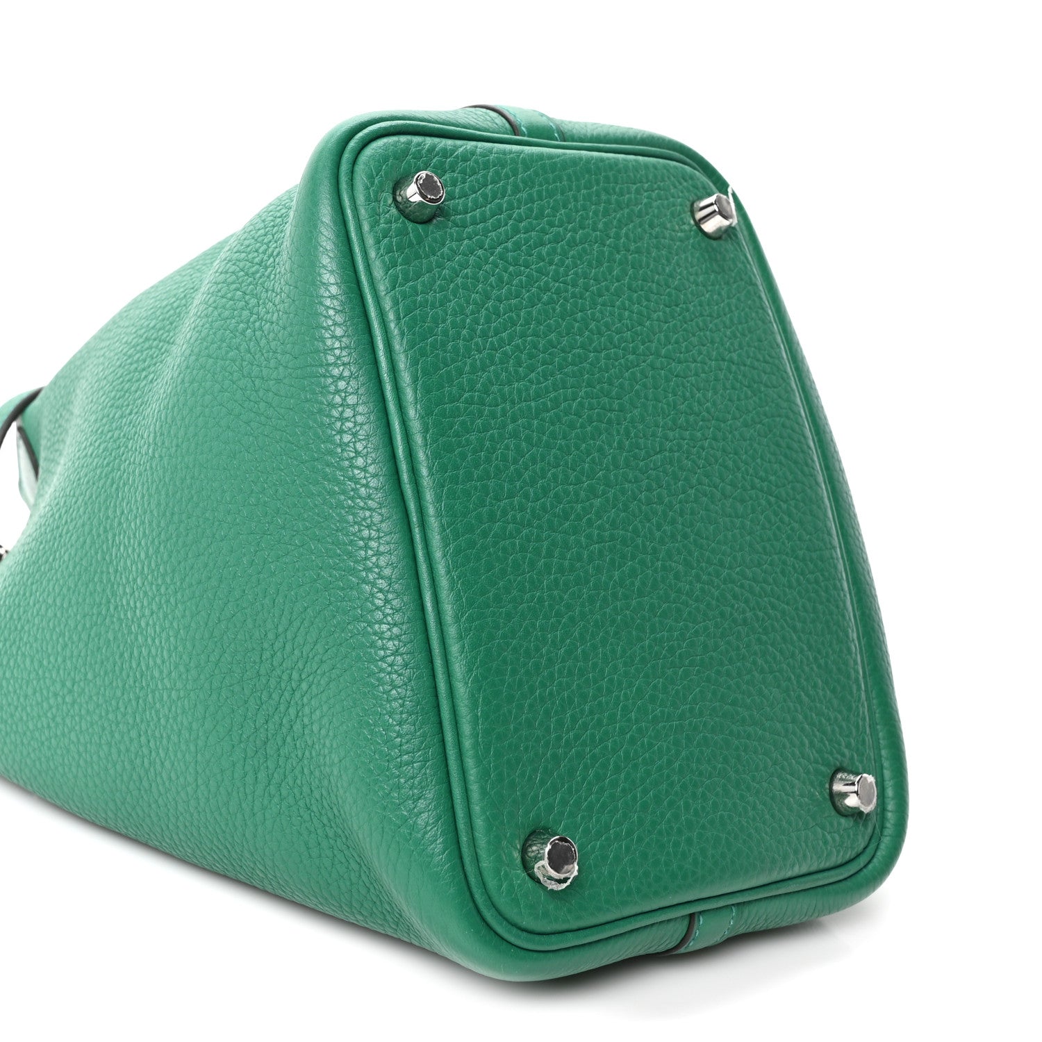 Hermes Taurillon Clemence Picotin Lock 18 PM Vert Jade 9 of 10