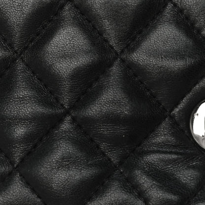 Chanel Lambskin Quilted Valentine Charms Mini Rectangular Flap Black 16 of 22