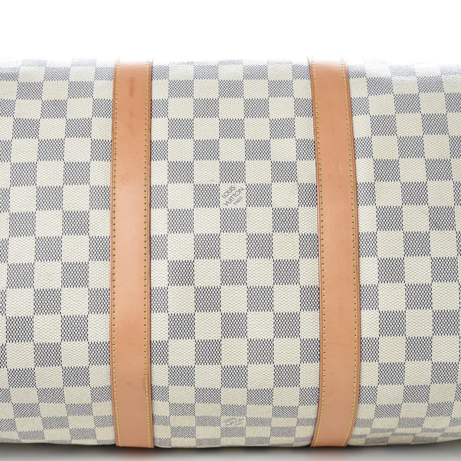 Louis Vuitton Damier Azur Keepall 50 13 of 17