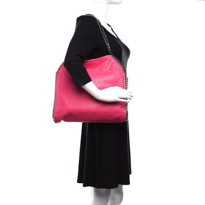 Stella McCartney Shaggy Deer Small Falabella Tote Hot Pink 2 of 9